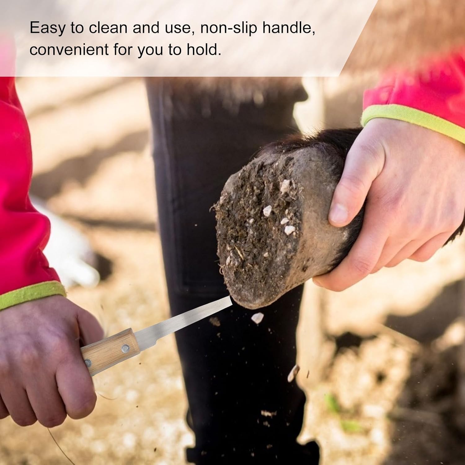 2pcs Right-Handed Horse Hoof Trimmer Cutter for Cattle and Horses, Professional Animal Foot Pruning Tool, Farming Farrier Supplies for Hoof Care and Horseshoe Cutting