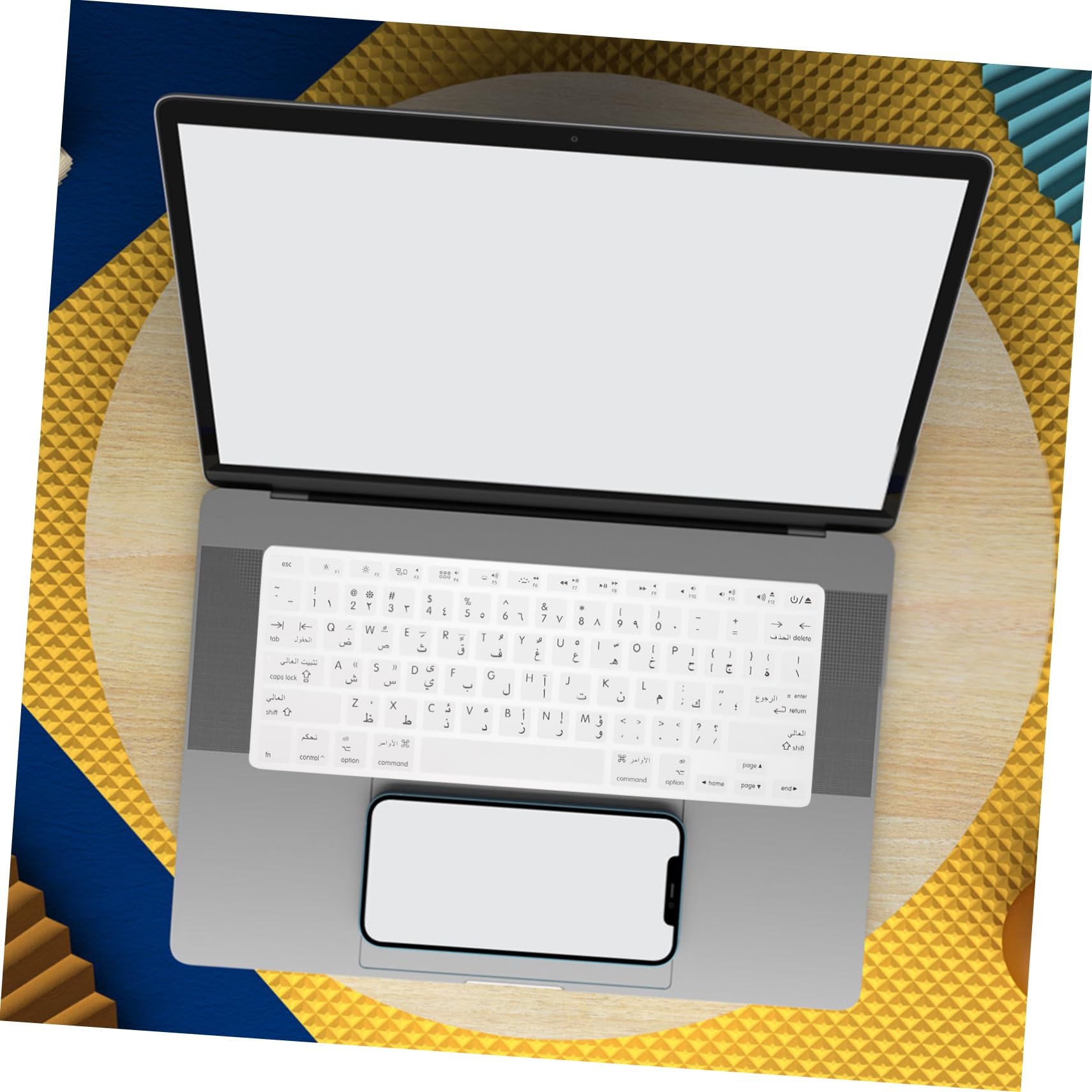 OSALADI 10piezas Cubierta De Teclado De para Pro De Protector De Teclado Arabe