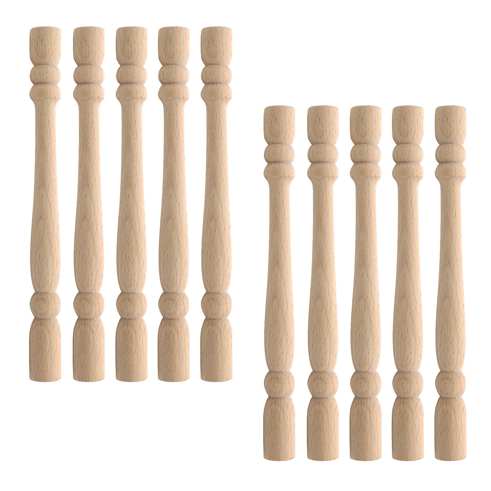 Broches de balustre bois brut pour relooker vos meubles anciens de salon et buffet