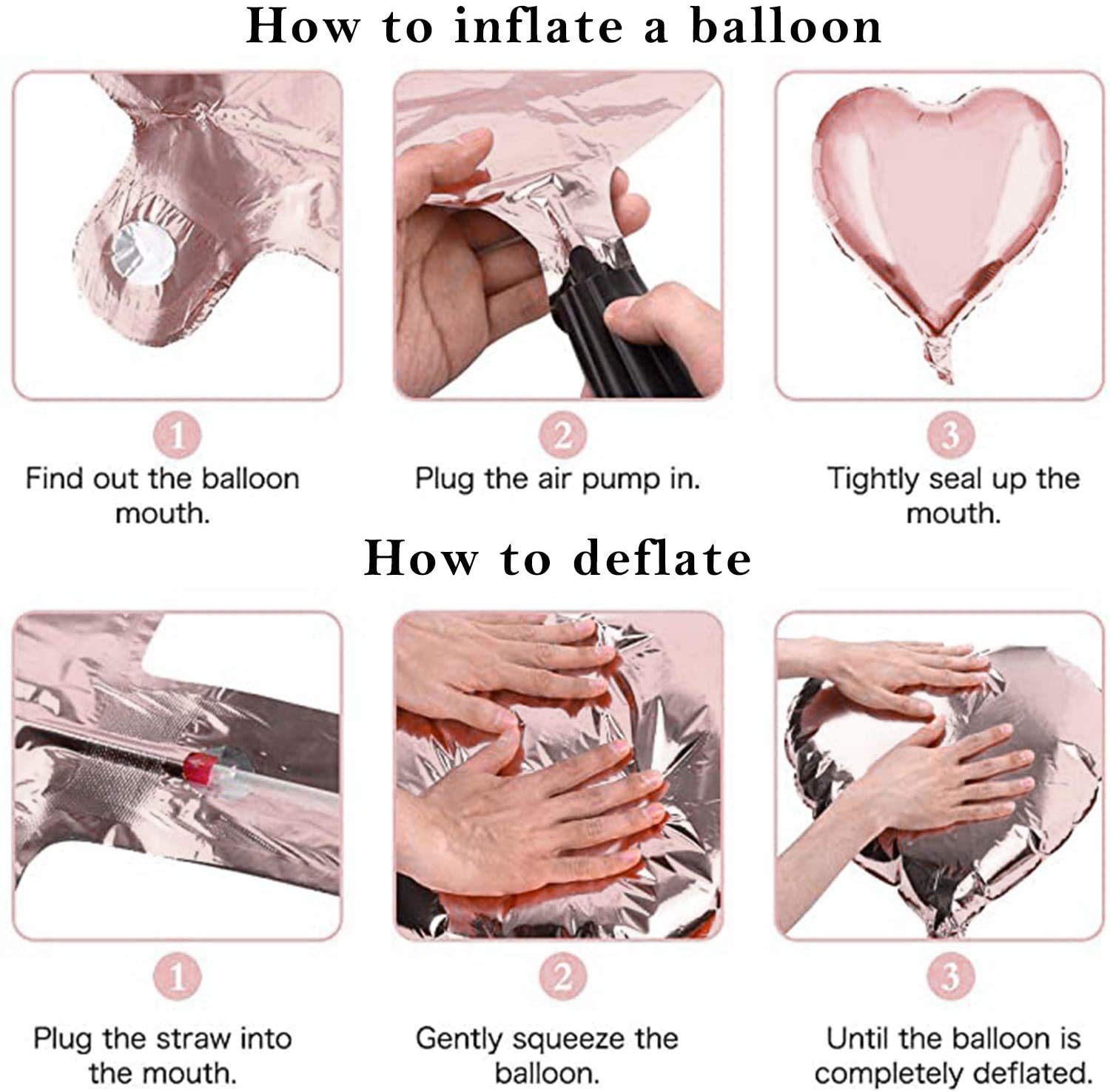 TOYXE Bride To Be Balloon, Pack Of 15, Rose Gold material Paper;Rubber - Image 3 thumbnail