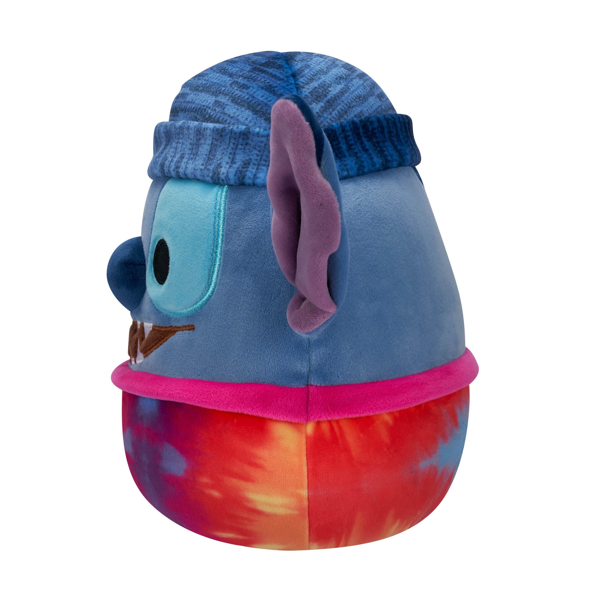 Squishmallows Original Disney 8 Inch Tie-Dye Stitch Wearing a Beanie Plush - Little Ultrasoft Official Jazwares Plush - Image 3