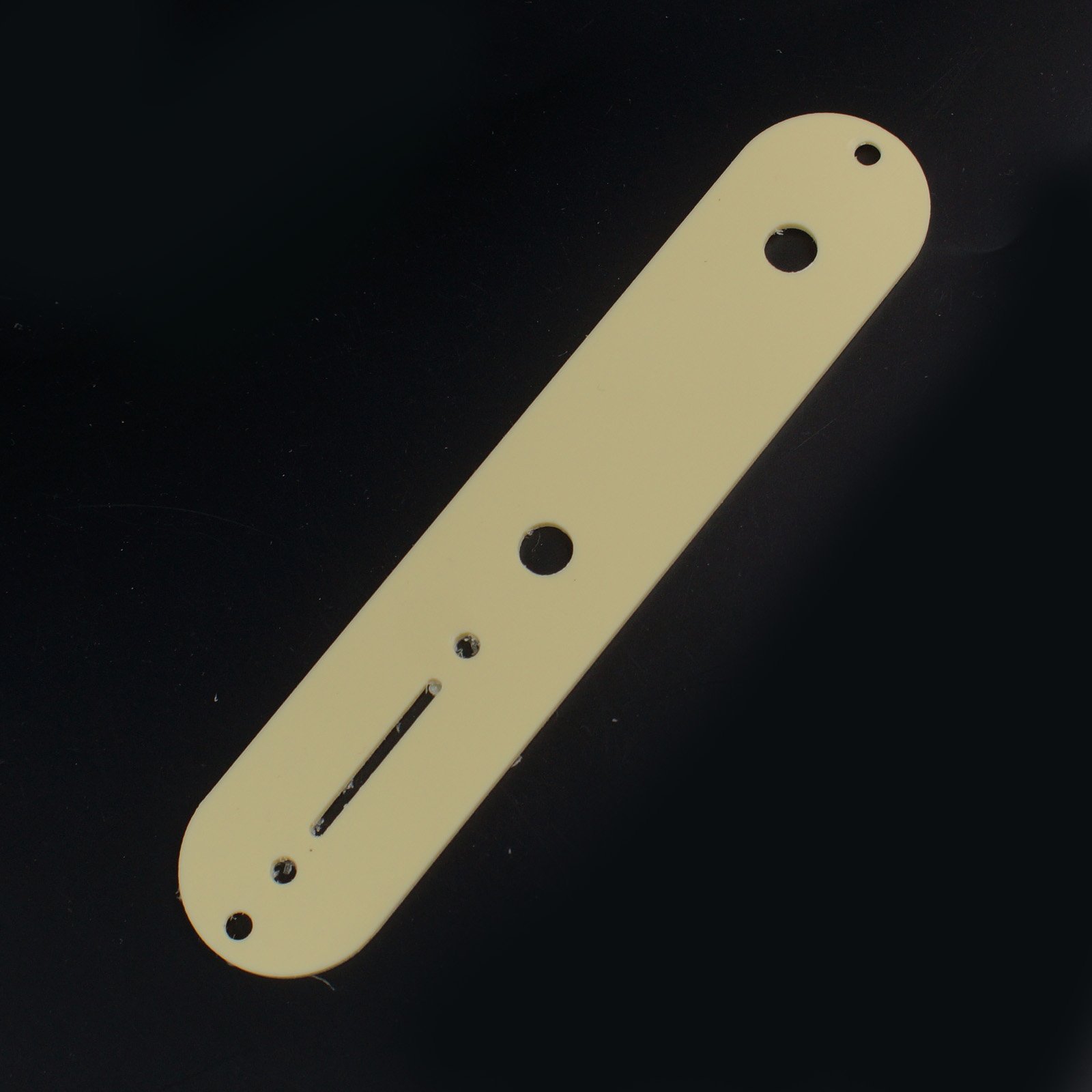Replacment Standard Control Plate For Tele ,Plastic PVC 1ply Cream