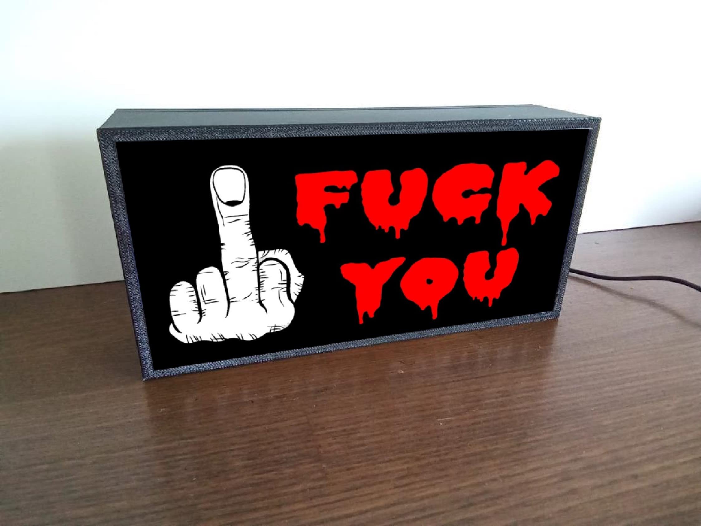 ファックサイン☆置物☆銀☆25☆ミドルフィンガー☆Fuck☆雑貨☆