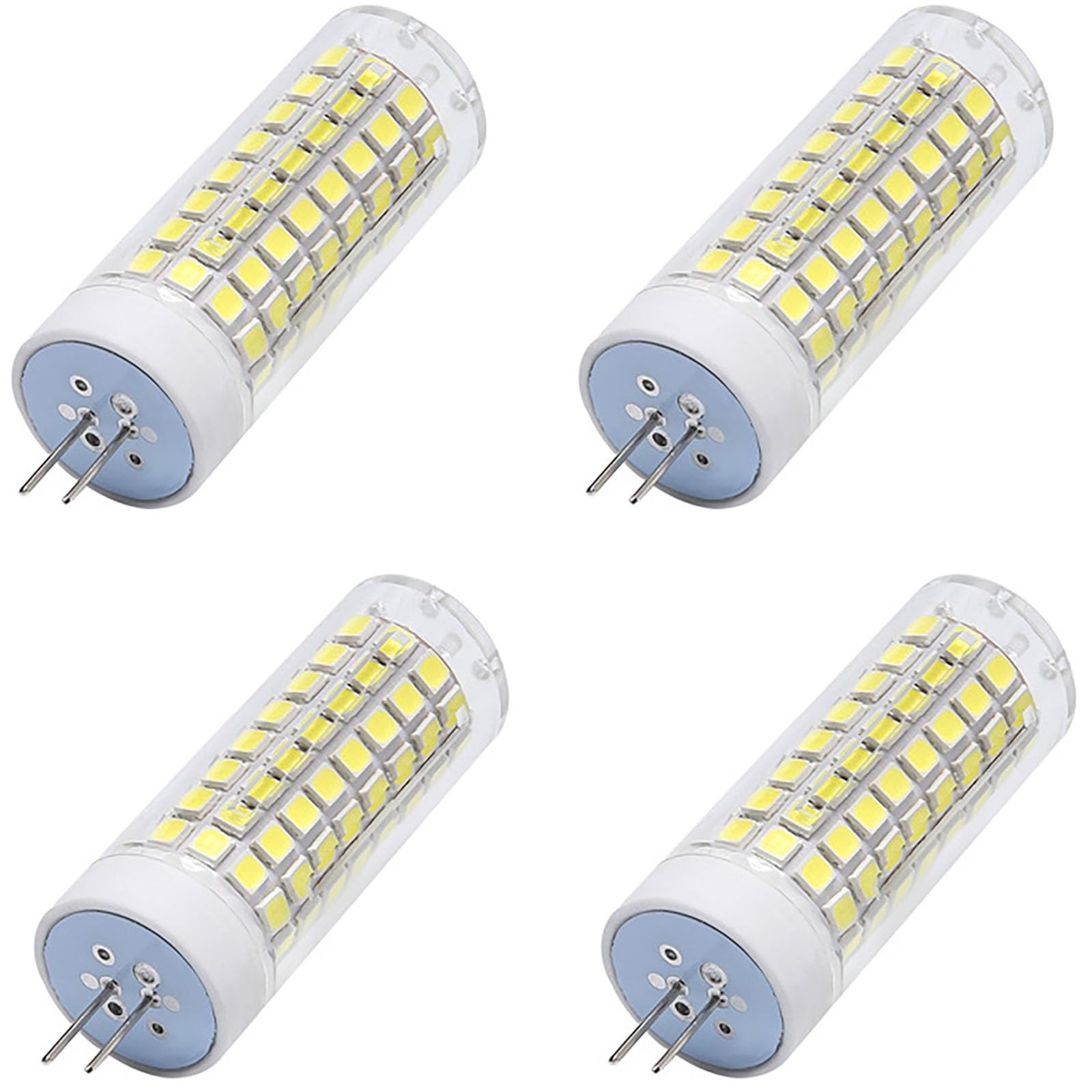 Bombilla LED, Bombilla LED G4 220-240V CA 10W, casquillo T3 tipo JC de dos pines, 1000 lm, paquete 4 for iluminación del hogar, regulable