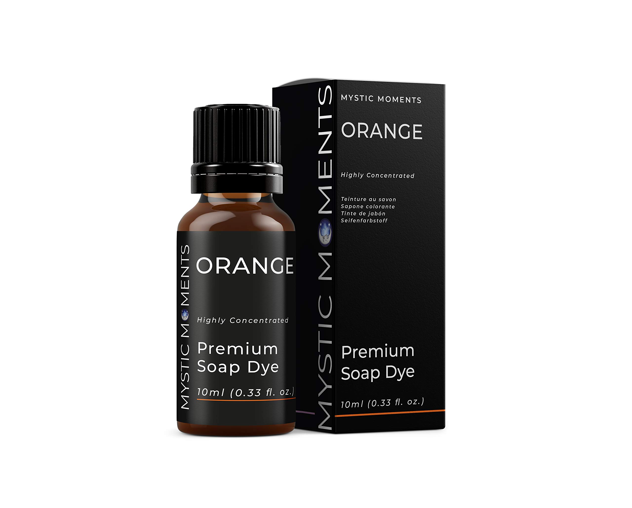 Mystic Moments Orange | - Highly Concentrated Soap Dye 10Ml | Perfect For Soap Making, Creams And Lotions