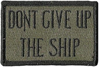 Gadsden and Culpeper Dont Give Up The Ship Flag Patch