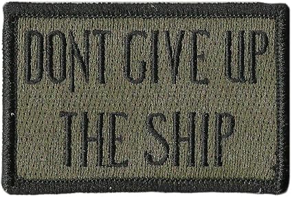 Gadsden and Culpeper Dont Give Up The Ship Flag Patch
