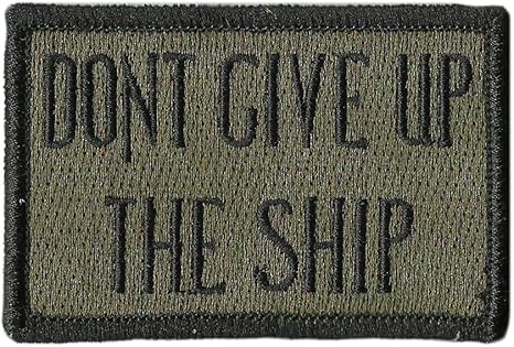 Gadsden and Culpeper Dont Give Up The Ship Flag Patch