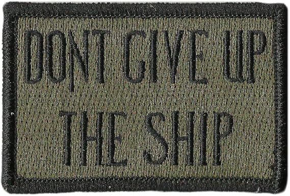 Gadsden and Culpeper Dont Give Up The Ship Flag Patch