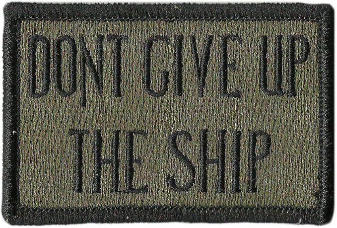 Gadsden and Culpeper Dont Give Up The Ship Flag Patch