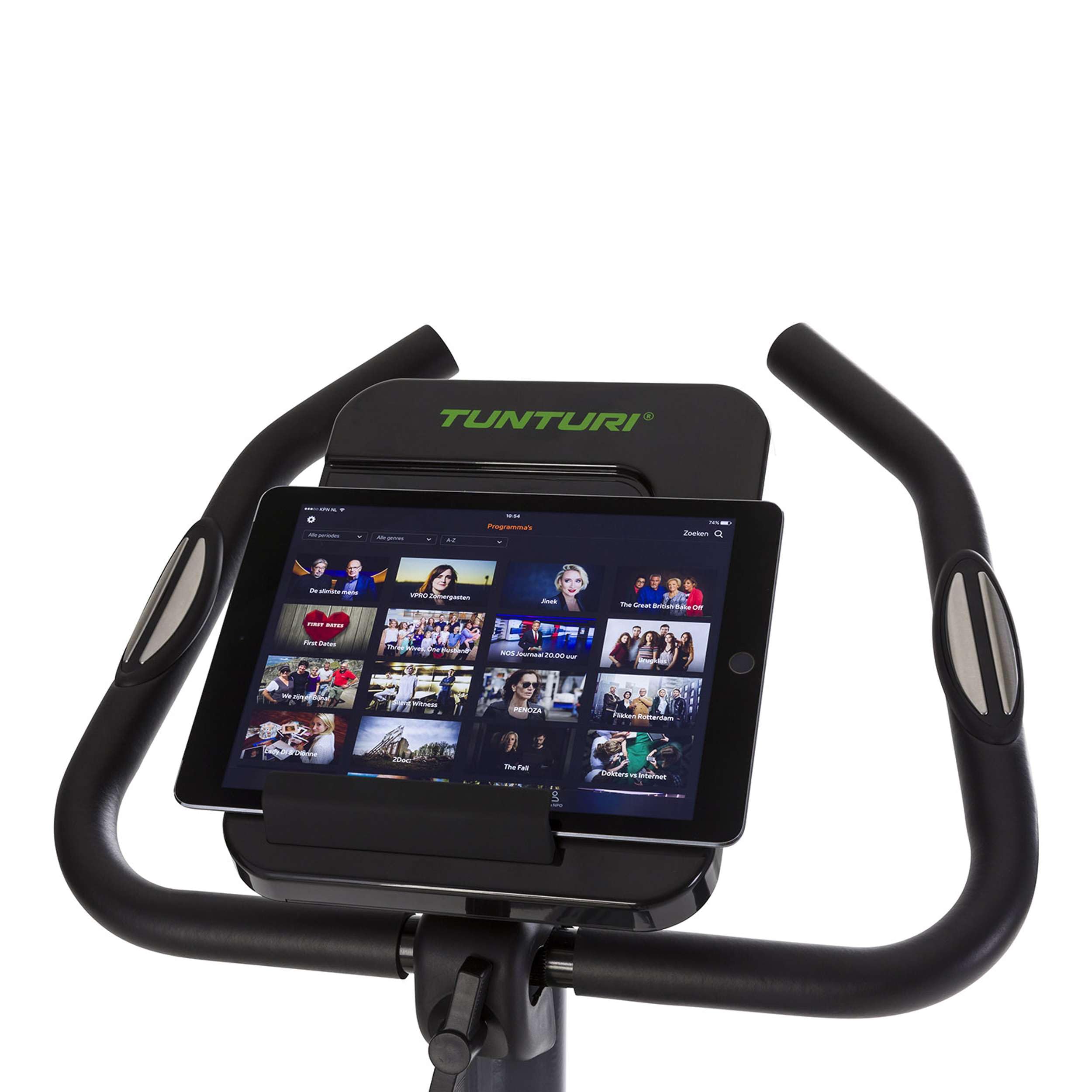Tunturi Cardio Fit E30 Vélo d'Appartement Ergomètre avec écran LCD et Résistance Réglable