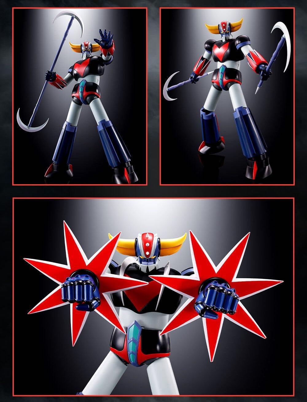 Bandai Soul Of Chogokin GX-76SP – UFO Robot Grendizer Anime Color Version, Figura Pressofusa 185mm - 2
