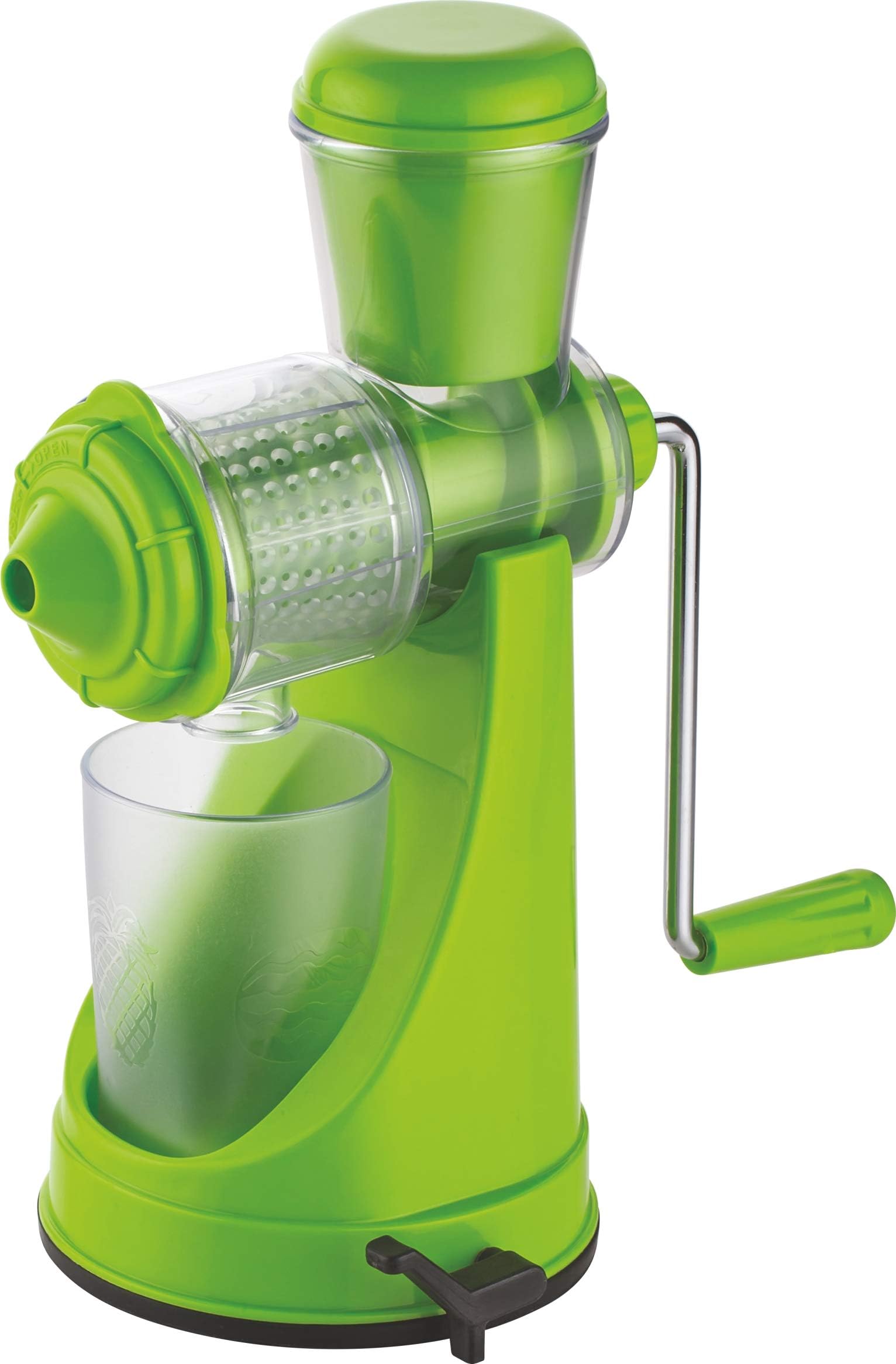 Anjali JL.16 Plastic Ras Dhara Hand Juicer, Standard, Green