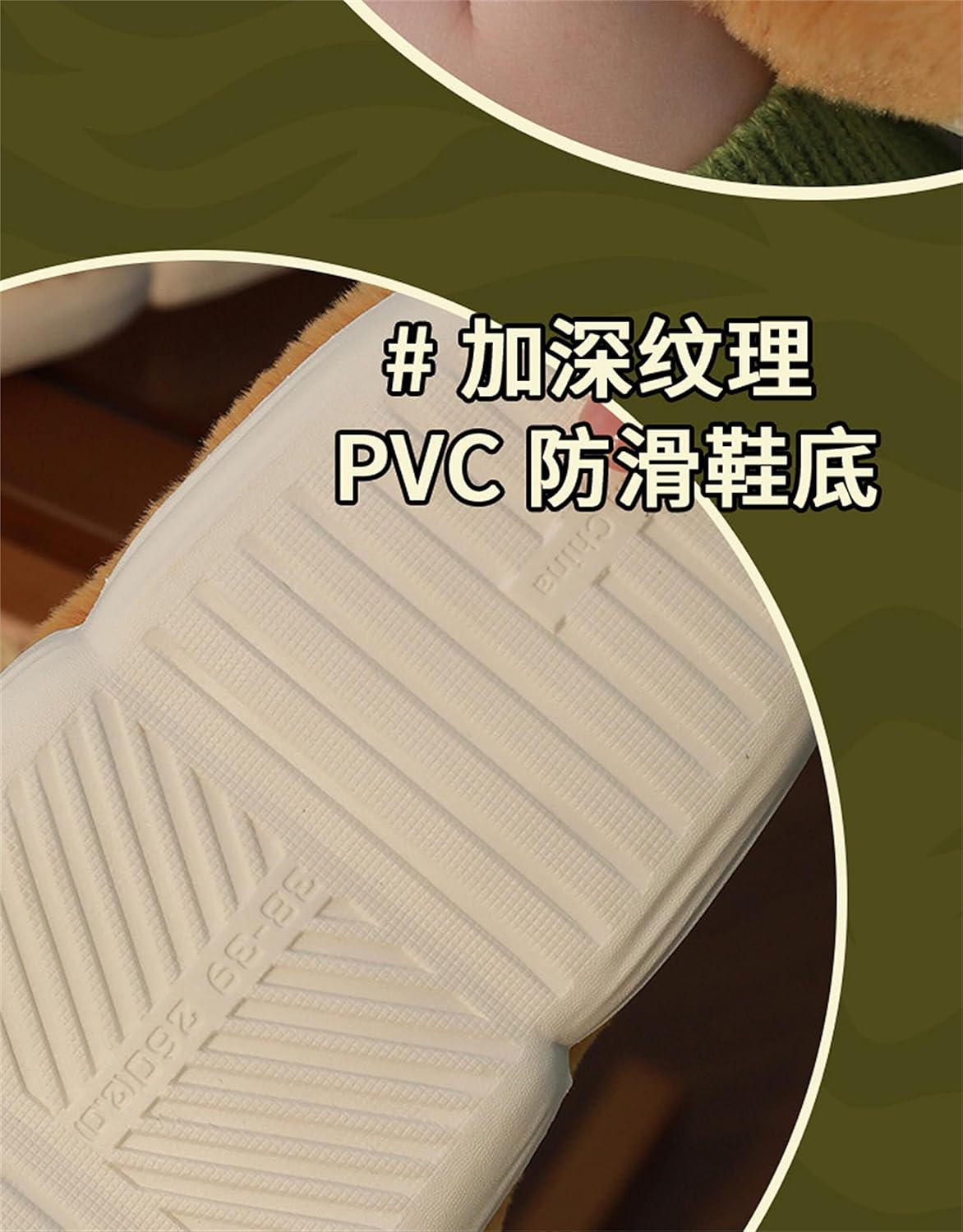 YILANLAN Women's Cute Pig Animal Cow Winter Warm Soft Plush Home Cotton Slippers - Image 5