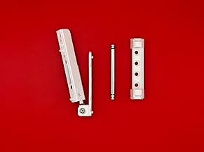 Maco Tape Side Set Consisting of Corner Bearing and Scissor Bearing Multi-Matic/Multi-Trend 100 kg Consisting of 52483 + 52478 + 204039 (Corner Bearing + Scissor Bearing Painted White)