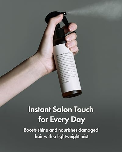 Miniatura 2 de CHAHONG Bruma reparadora de cabello de queratina para cabello seco dañado, spray profesional de queratina sin enjuague, ligero, no graso, añade