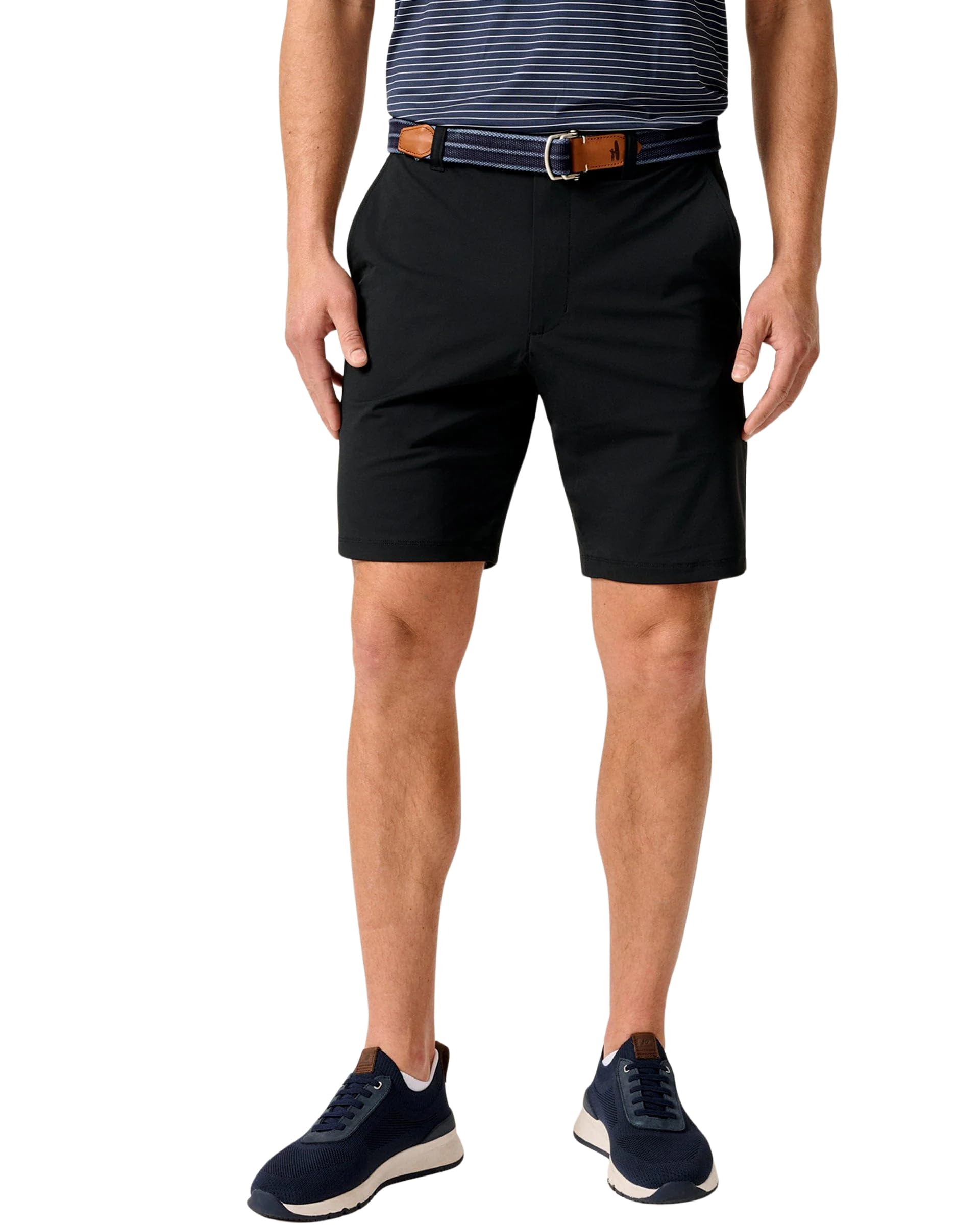 johnnie-O Fusionn Shorts | Men's Knit Performance Pull-On Short | 4-Way Stretch | Golf & Casual