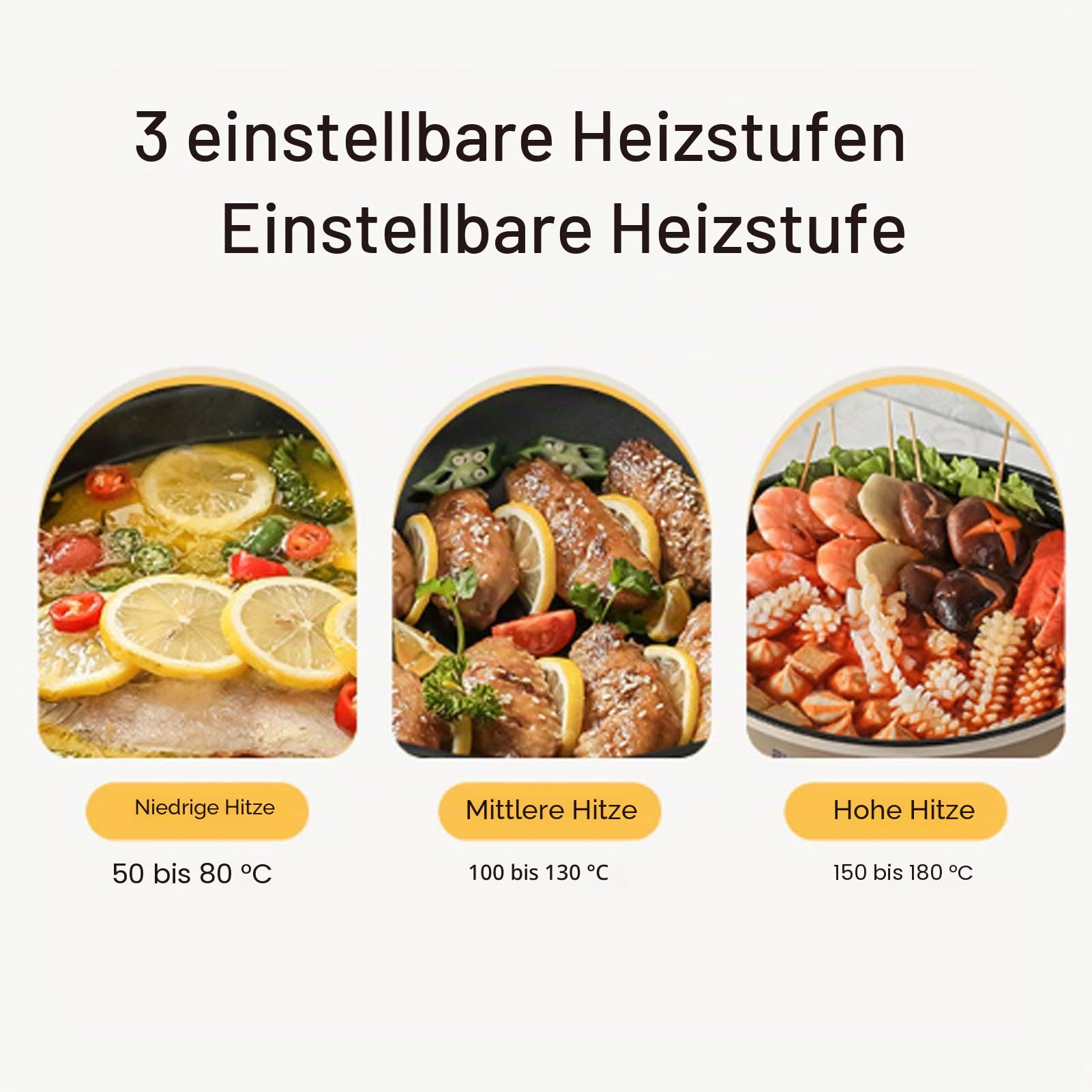Multicooker -Elektretopf, Anti -Stick -Beschichtung Elektrischer Ramenkocher mit Dampfkorb für Nudel -Ramen -Nudeln Gemüse (EU-Stecker 220 V 60 Hz)