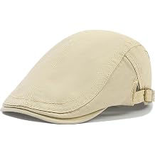 Men's Vintage Newsboy Cap Ivy Irish Adjustable Beret Driving Hat