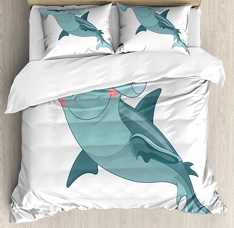 queen size baby shark bedding
