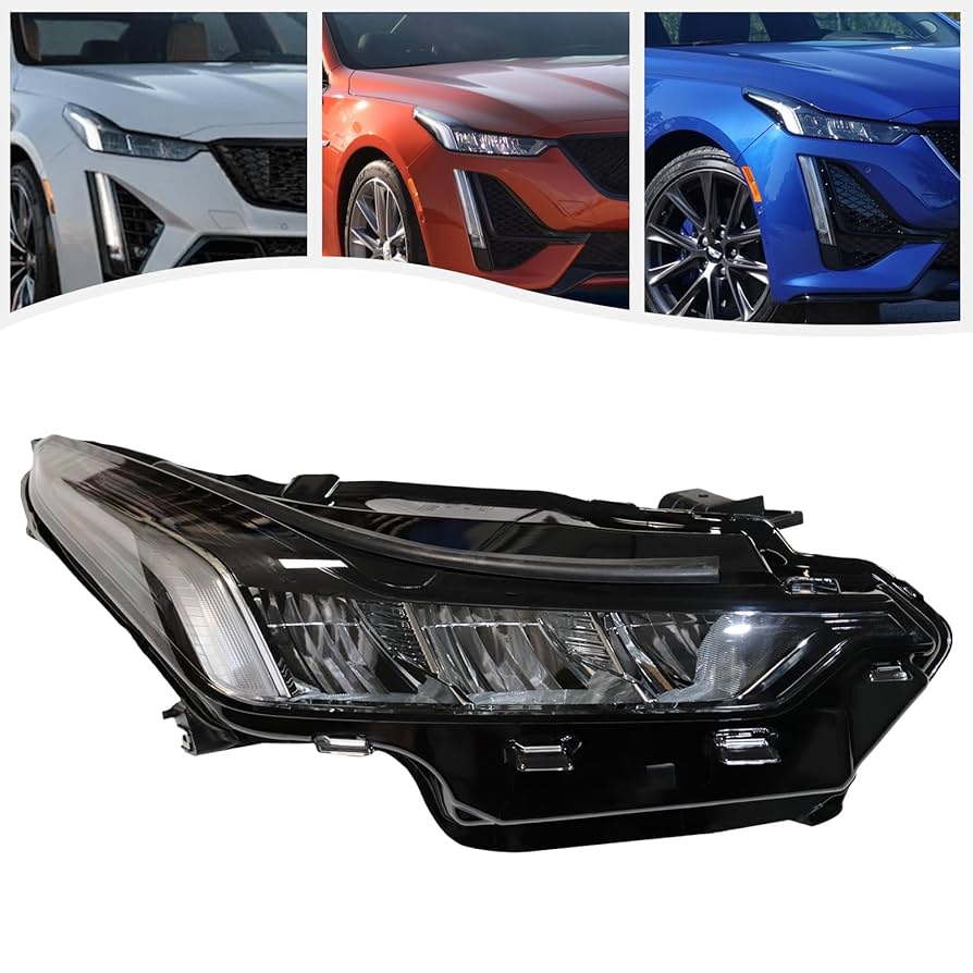その他 CADILLAC HCT-5-007 Amazon.com: Full LED Headlight Assembly For 2020 2021 2022
