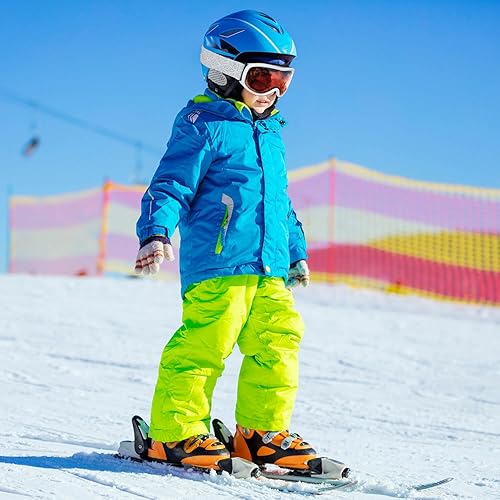 Miniatura 9 de AVV OTG - Gafas de esquí para hombres, mujeres y niños con lentes antivaho de doble capa, gafas de nieve UV400 para snowboard, patinaje en motos de