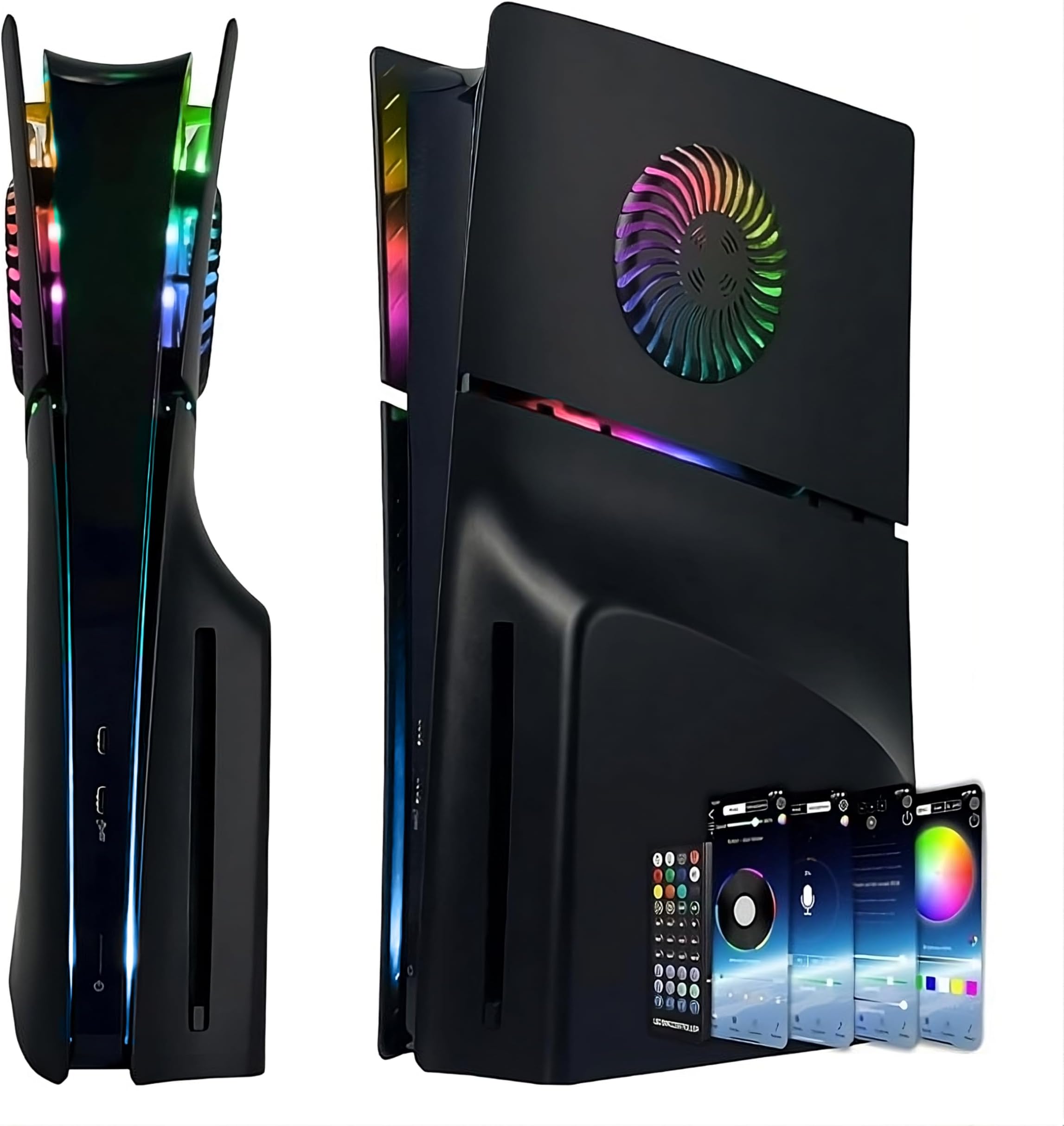 Amazon.com: Faceplate for PS5 Side Shell Plates PlayStation 5 Digital ...