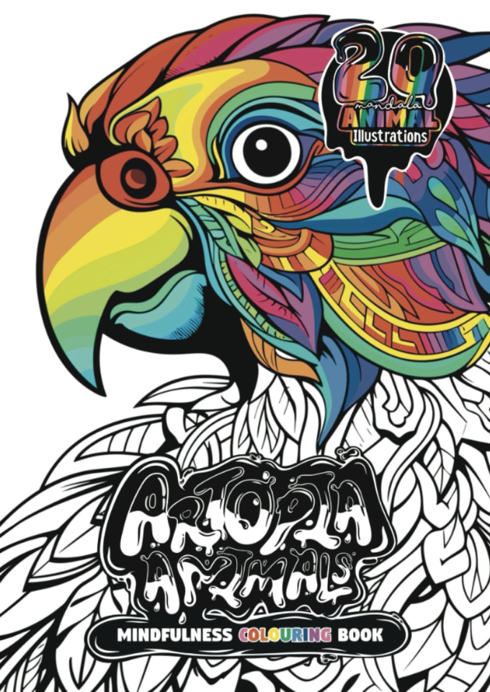 Artopia: Animals - Mindfulness Colouring Book for Adults: Relaxing Mandala Colouring Book for Adults (Artopia Colouring Book Collection)