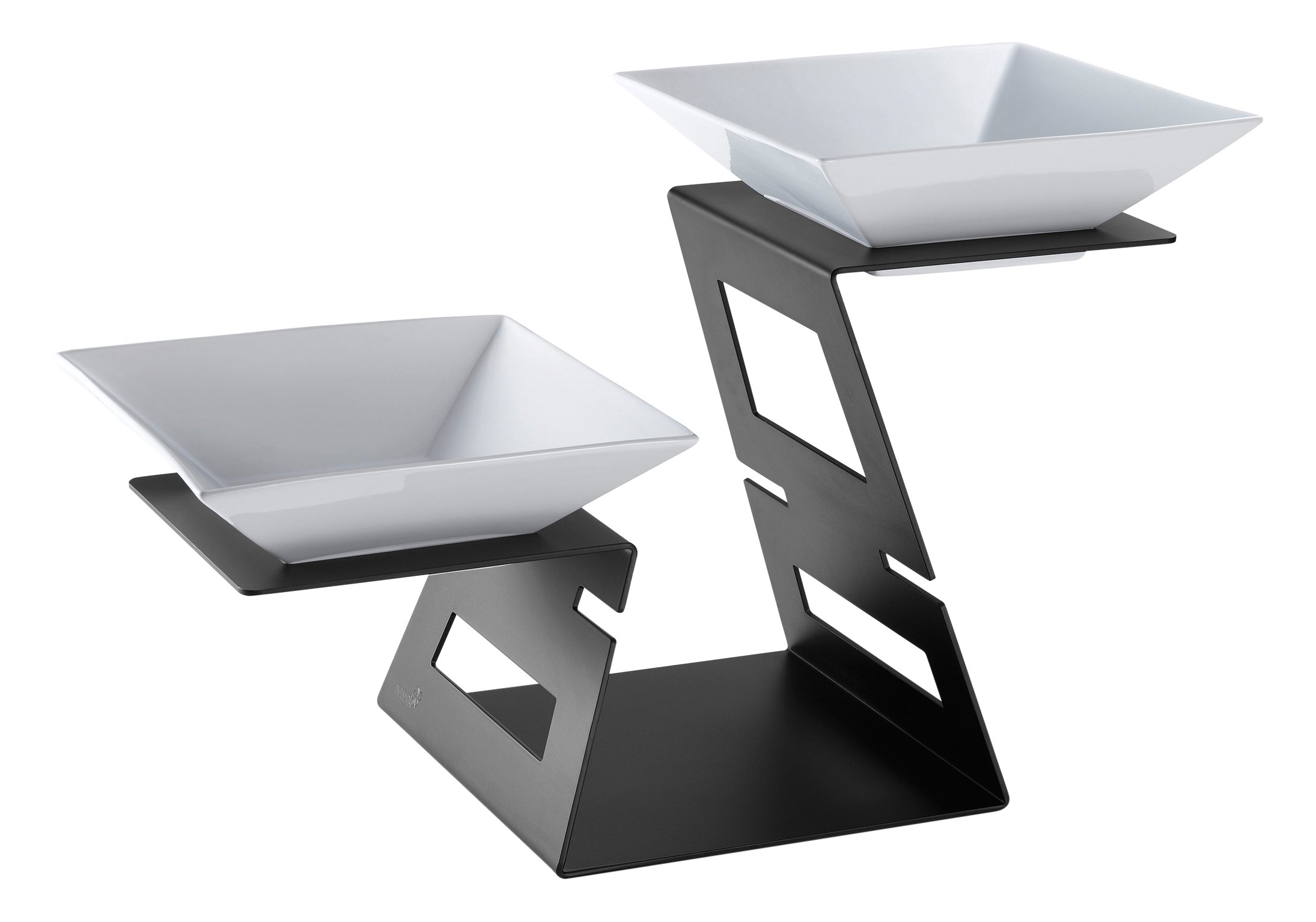 RossetoSM220 Swan Multi-Level Riser Black