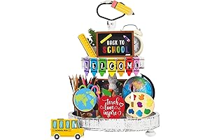 Back to School Tiered Tray Decorations Set