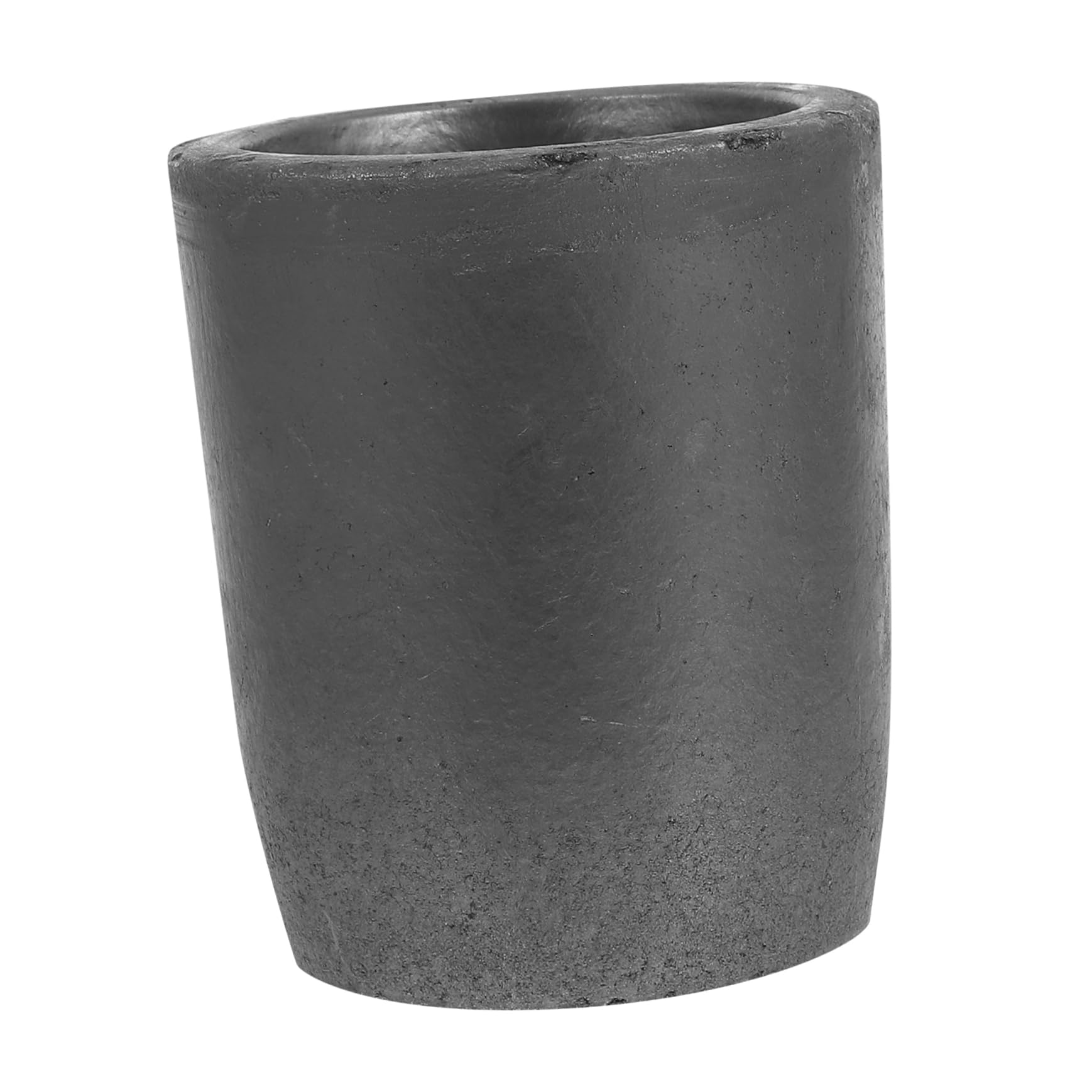 FELTECHELECTR Refining Crucible Graphite Clay Crucible Open Flame Compatibility for Metal Casting