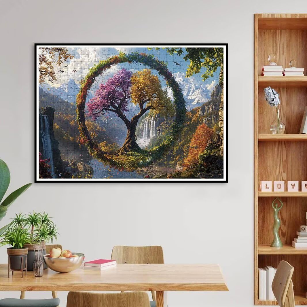 Puzzle 5000 Pezzi, Puzzle Albero della Vita per Adulti, 157x106cm -4428