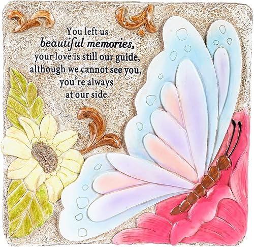 Miniatura 5 de Evergreen Piedra conmemorativa de A Mother's Light  Interior y exterior  10 pulgadas  Decoración estatuaria para el hogar, el césped y el jardín