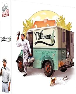 Dice Hate Me Games: Milkman - Set Collection Dice Game, Pick-Up & Deliver Strategy Game, Cow Dairy Farm Theme, Family Ages 10+, 2-4 Players, 30+ Min