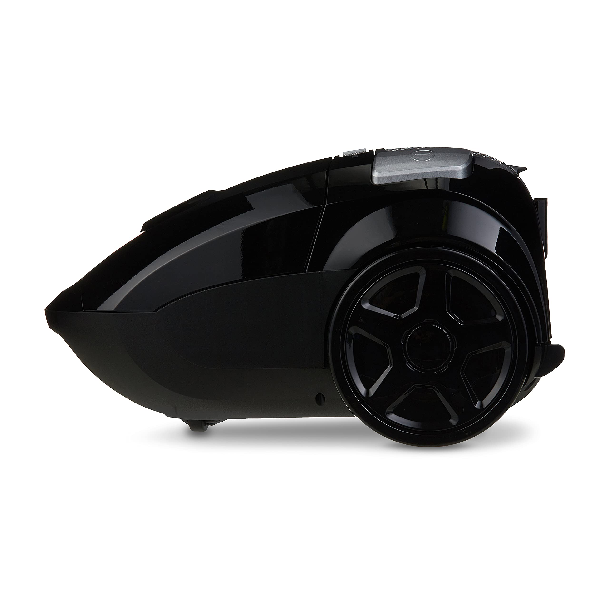 Amazon Basics Aspirateur avec sac, puissant, pour sols durs et tapis, filtre HEPA, contrôle de vitesse, 700 W, 3.0 L, Noir