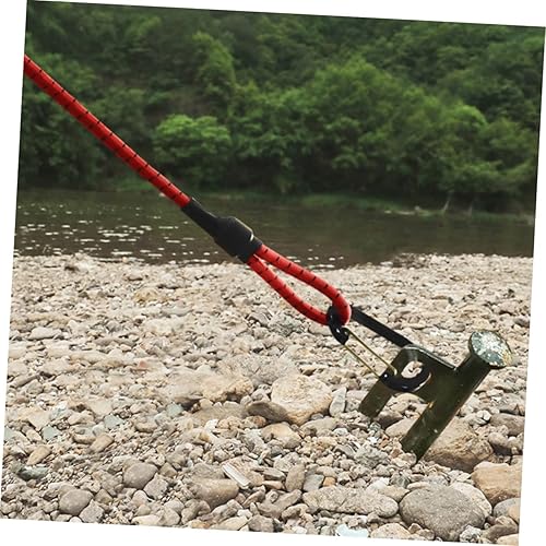 Miniatura 8 de Toddmomy 12 piezas de cuerda elástica para exteriores, cuerda multifuncional para tienda de campaña, cuerda para acampar al aire libre, patas de