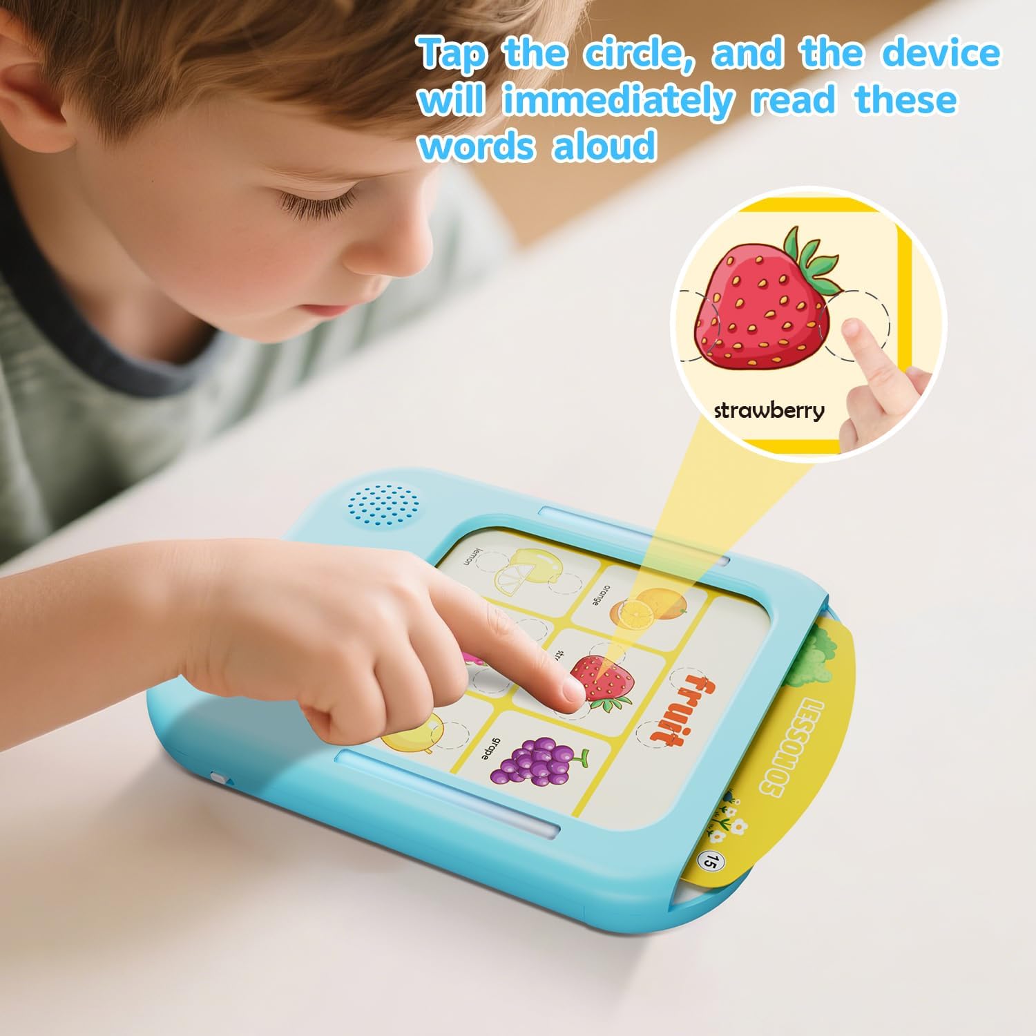 Kids Learning Tablet 60 Pages Tap