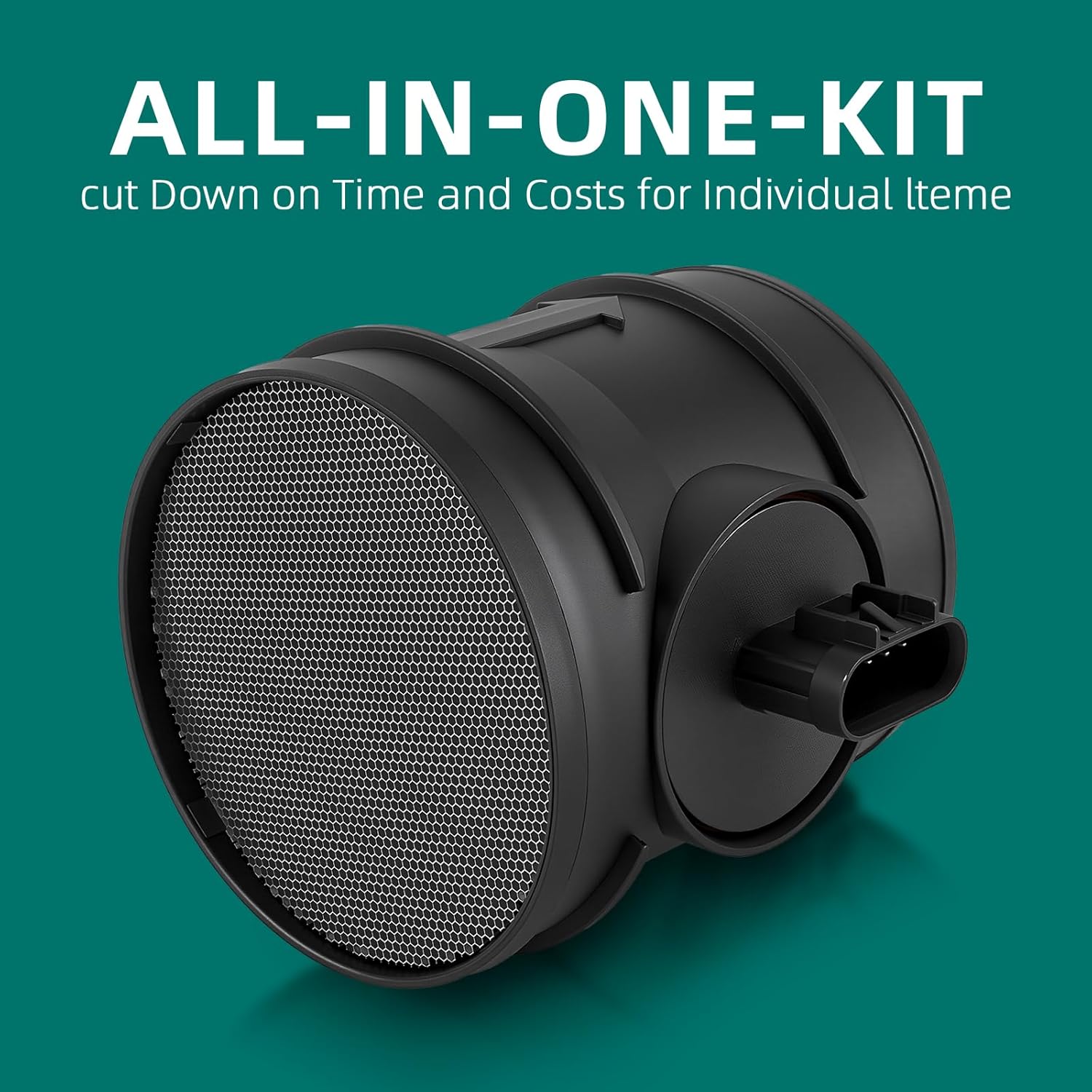 AUTOKAY 2451149 Mass Air Flow MAF Sensor with Housing Compatible with Chevrolet Cadillac GMC Pontiac