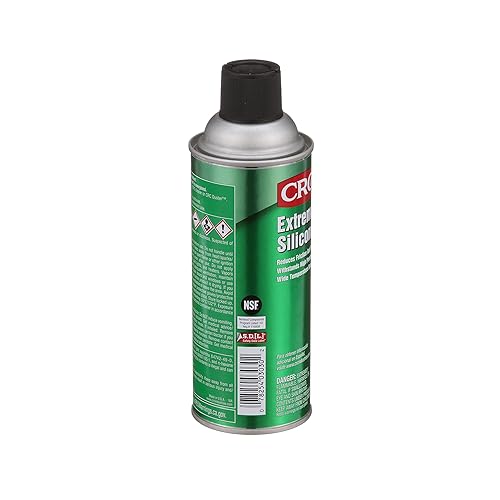 Miniatura 2 de CRC Extreme Duty Lubricante de silicona 10onzas Aerosol en lata transparenteblanco