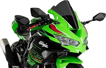 Amazon.com: Puig Z-Racing Screen Kawasaki ZX-4R Ninja/ZX-4RR Ninja