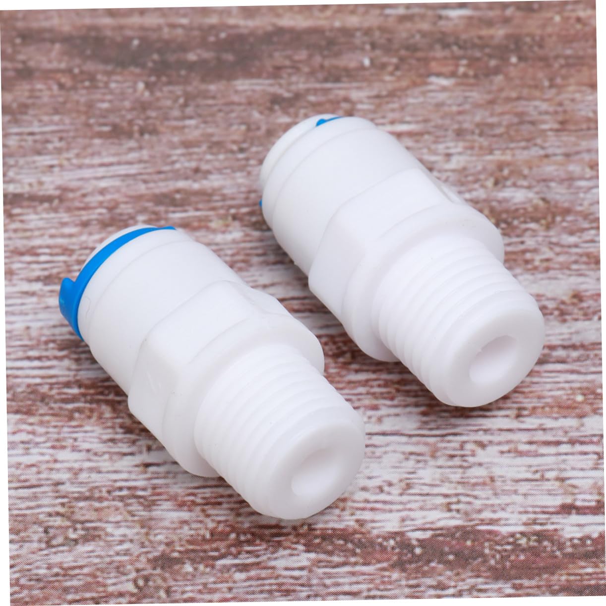OUNONA 2 Points Connectors Quick Connectors for Water Purifier Straight Fittings Pe Tube