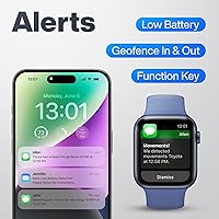 Vista 2 de Family1st Paquete compacto de rastreador GPS para vehículos, activos de automóviles y niños, seguimiento en tiempo real con aplicación, dispositivo