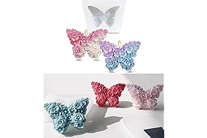 3D Flower Butterfly Candle Molds: Transform Your Creations with Elegance