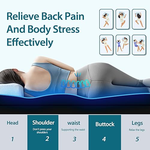 Miniatura 4 de CYMULA Cubrecolchón tamaño King  Funda de colchón refrescante extra gruesa para dolor de espalda  Protector de colchón suave firme con bolsillo de 8