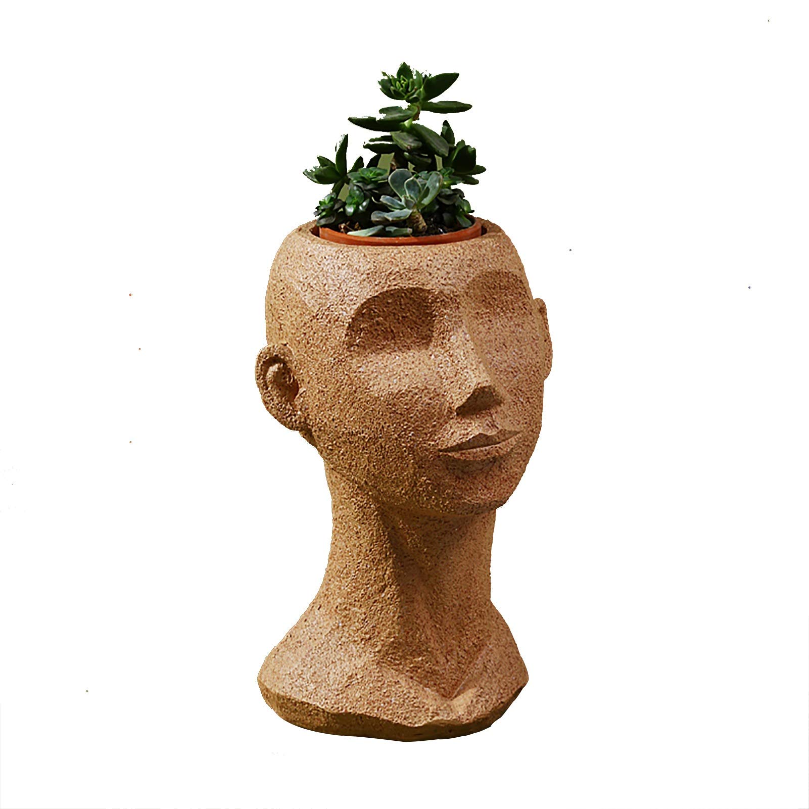 Vase visage humain idéal comme cadeau de mariage ou pendaison de crémaillère