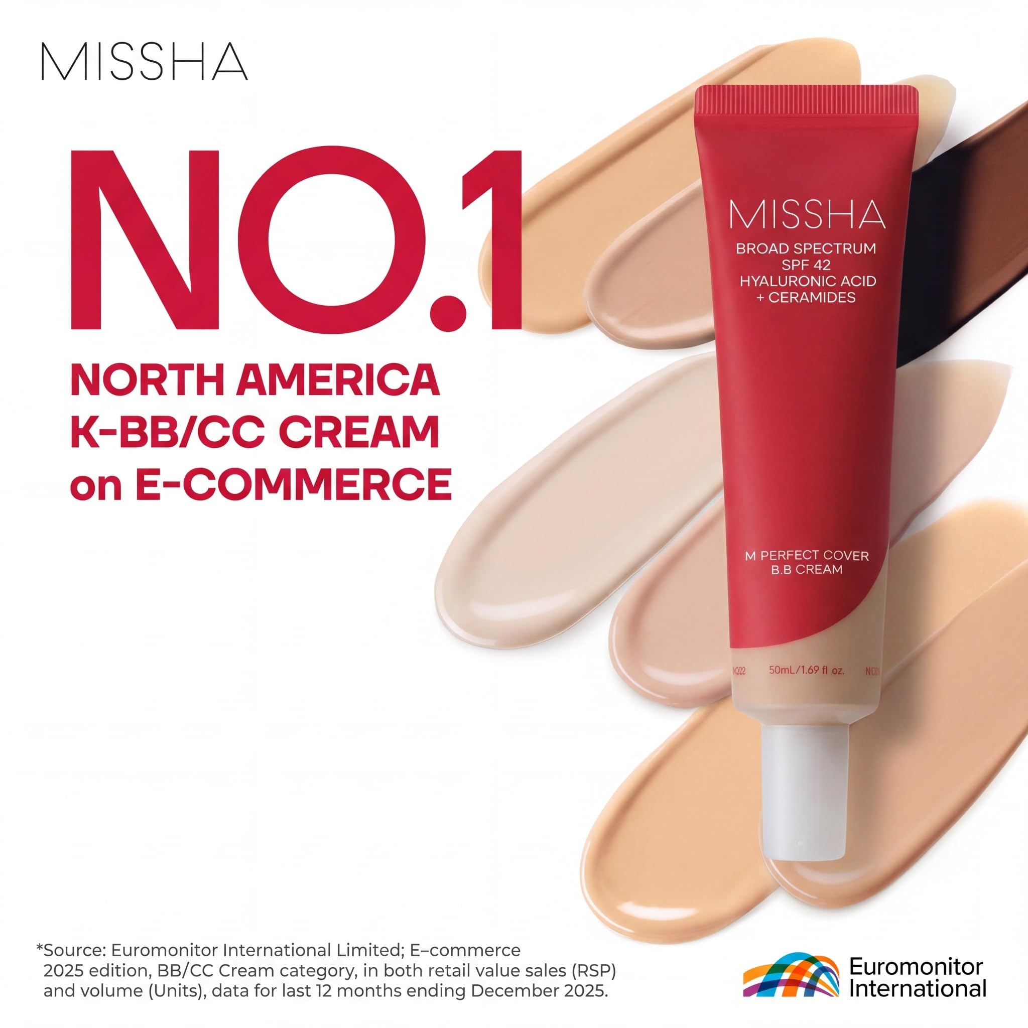 Missha M Perfect Cover Bb Cream Spf42/pa+++ No.29 Caramel Beige 50ml