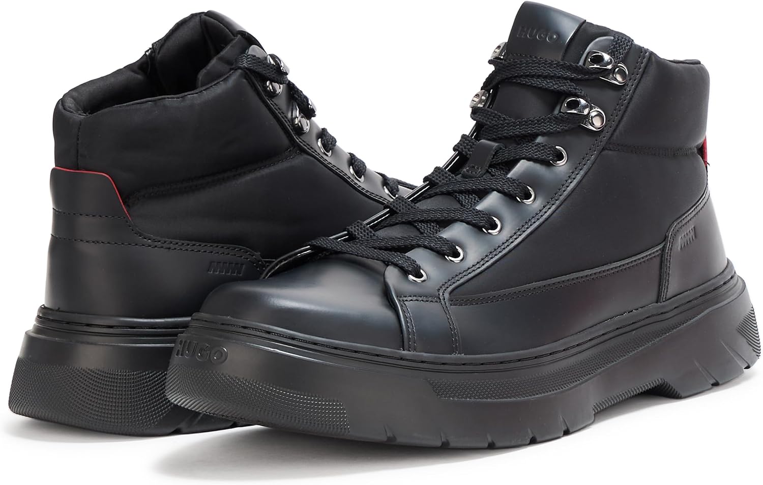 HUGO mens Urian Lace Up Boot