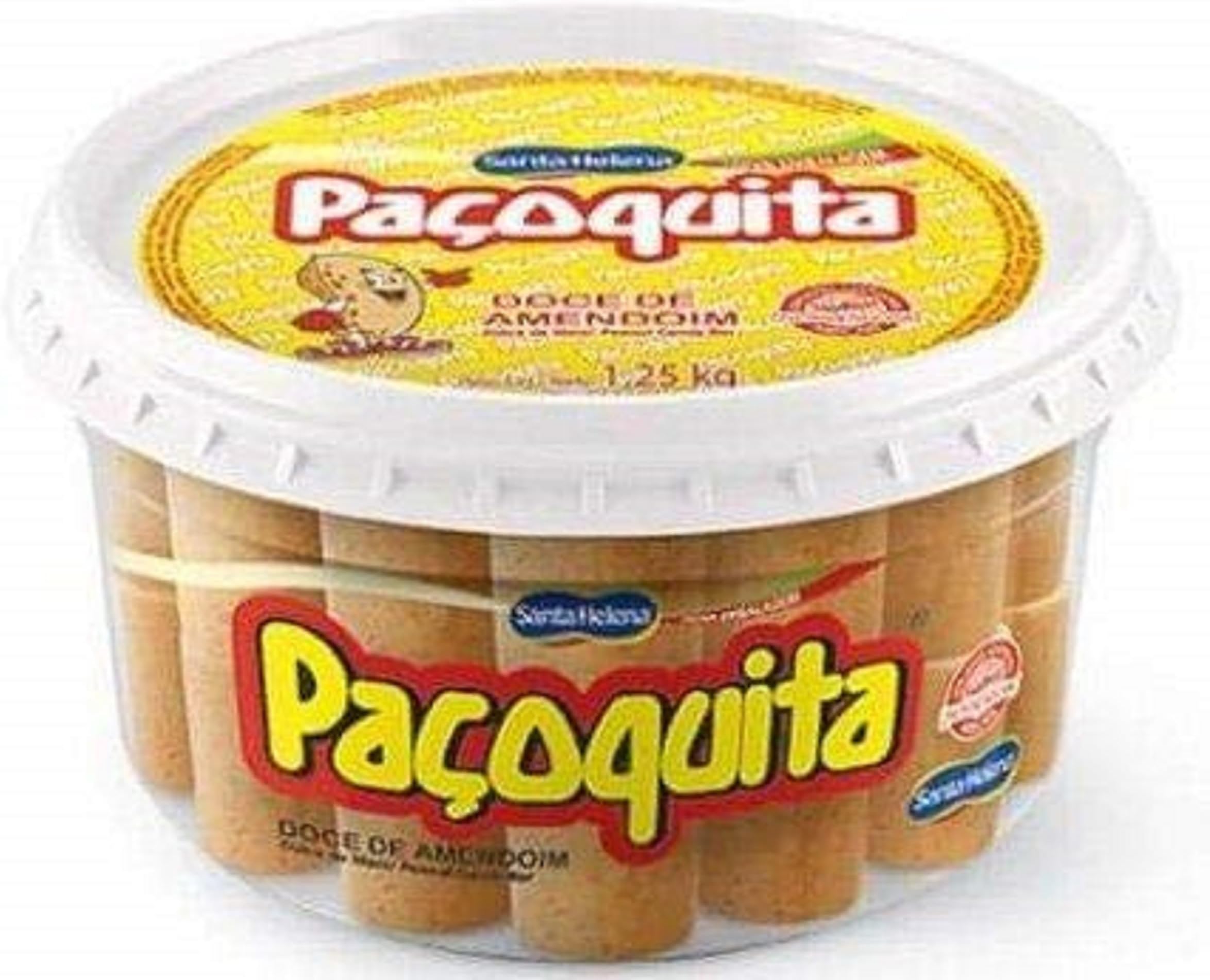 Pacoquita Doce de Amendoim 1kg | Ground Peanut Candy Bar 33oz