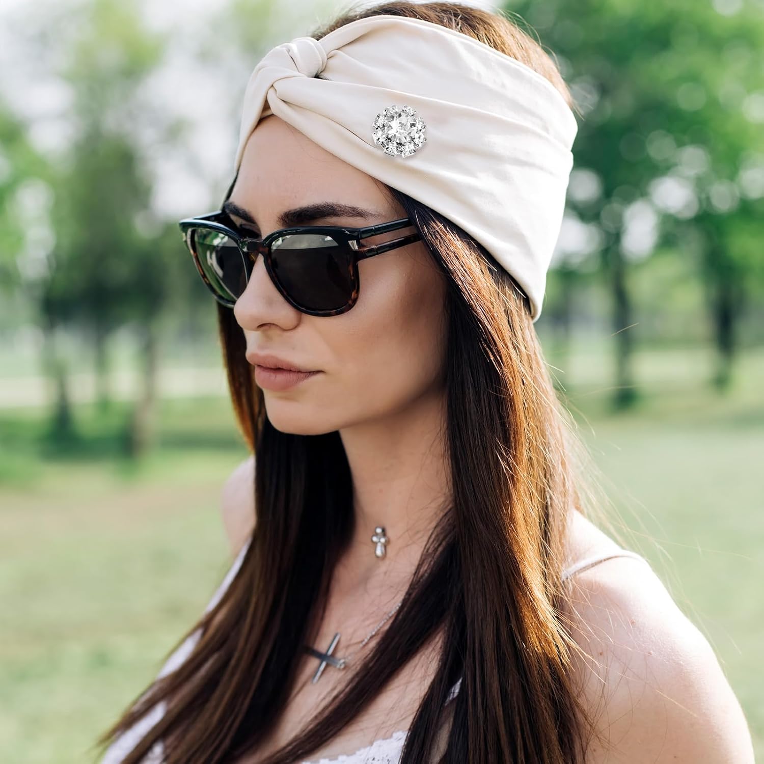 30Pcs 12mm Rhinestone Buttons Flatback Crystal Flower Buttons ‌Glitter‌ Decorative Buttons Silver Brooch Embellishments for Crafts Clothes Wedding Bouquet Socks Charms Bags Shoes DIY Jewelry Making - Image 5