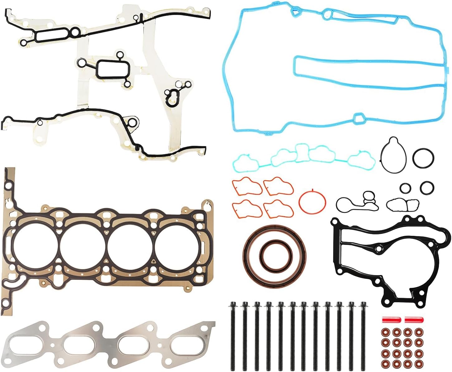 HSCV001 Head Gasket Kit HS26540PT1 Fit for Cruze 2011-2015, Encore 2013-2021, Trax 2015-2021, Sonic 2012-2020, Cruze Limited 2016 Head Gasket Set OEM#HS54898, HS31411, HS26540PT-1